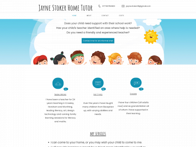 jayne-stoker-tutor.co.uk snapshot