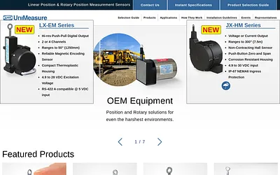 unimeasure.com snapshot