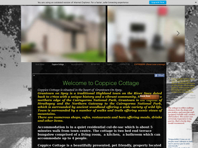 coppicecottages.co.uk snapshot