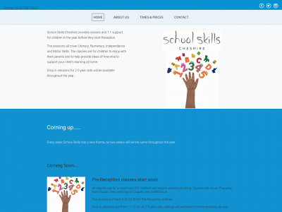 schoolskillscheshire.co.uk snapshot