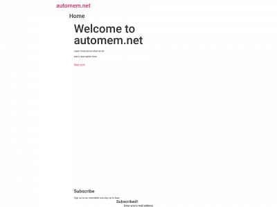 automem.net snapshot