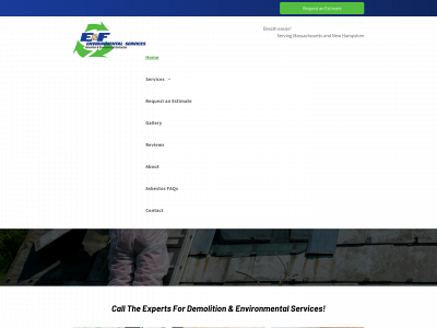 eandfenvironmental.com snapshot