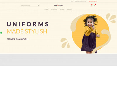 shopmyuniform.com snapshot