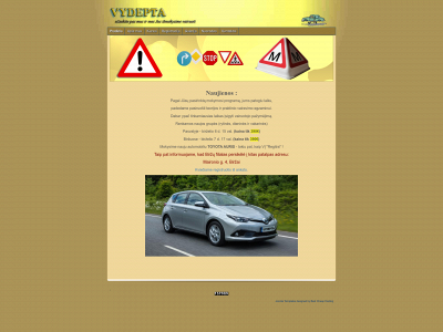 vydepta.lt snapshot
