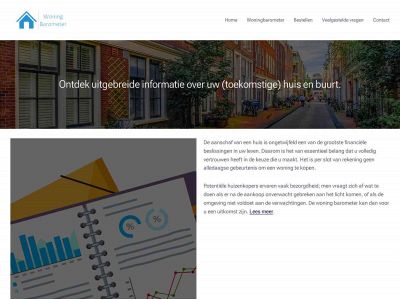 woningbarometer.nl snapshot