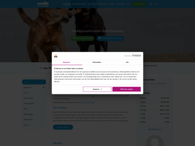 smadjursveterinaren.se snapshot