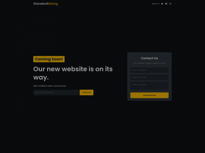 standardmining.org snapshot