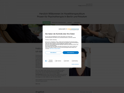 psychotherapie-korbien.de snapshot