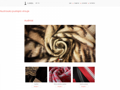 lamija.lt snapshot