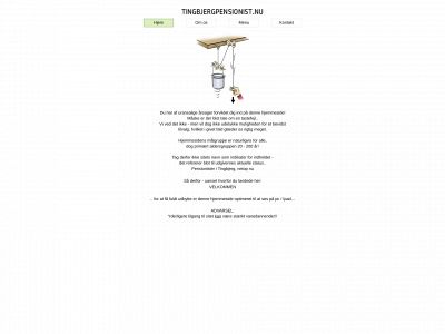 tingbjergpensionist.nu snapshot