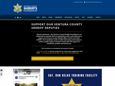 vcsheriffsfoundation.org snapshot