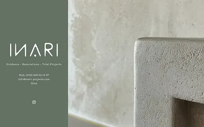 inari-projects.com snapshot