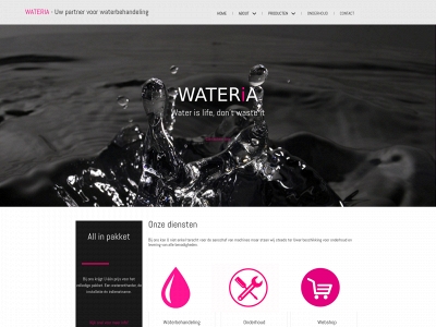 wateria.be snapshot
