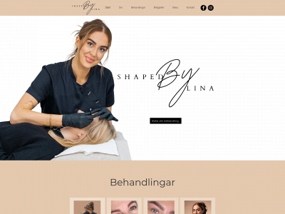 shapedbylina.se snapshot