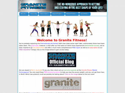 granitefitness.com.au snapshot