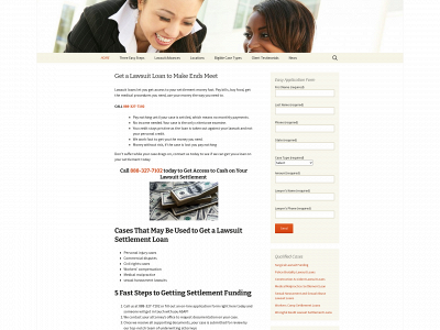 smartlawsuitfunding.com snapshot