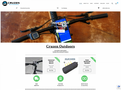 cruzenoutdoors.com snapshot
