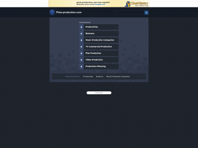 pixie-production.com snapshot