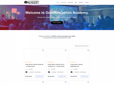 octomangames.academy snapshot