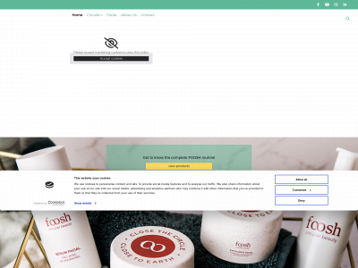 fooshbeauty.net snapshot