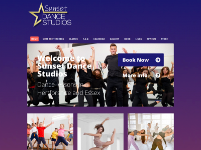 sunset-dance-studios.com snapshot
