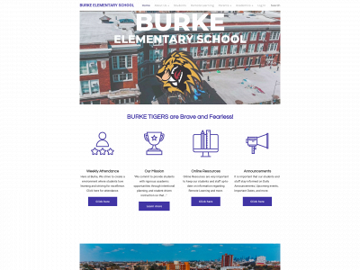 burke.cps.edu snapshot
