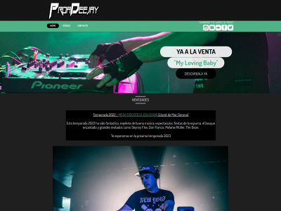 proadeejay.com snapshot