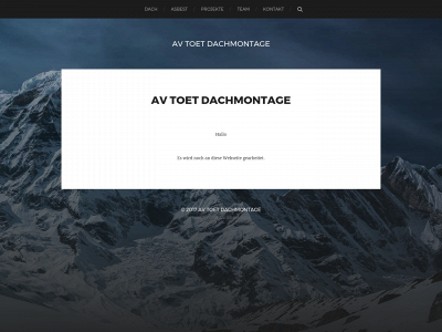 av-toet-dachmontage.de snapshot