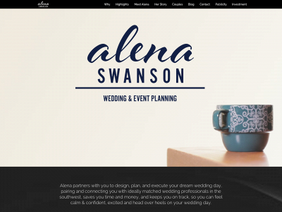 alenaswanson.com snapshot