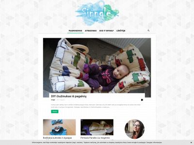 sinngle.lt snapshot
