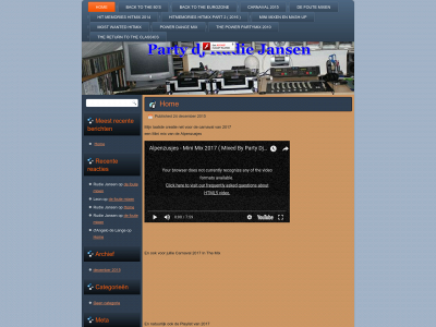 partydjrudiejansen.nl snapshot
