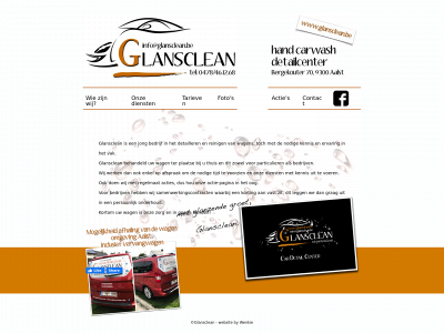 glansclean.be snapshot