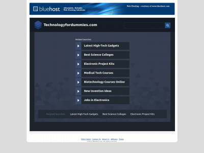 technologyfordummies.com snapshot