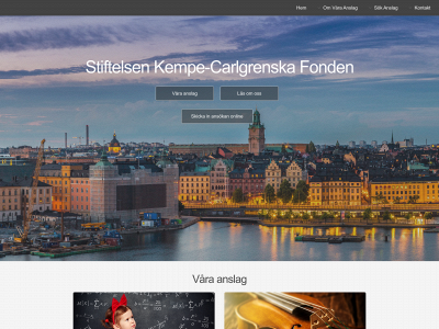 kc-fonden.se snapshot