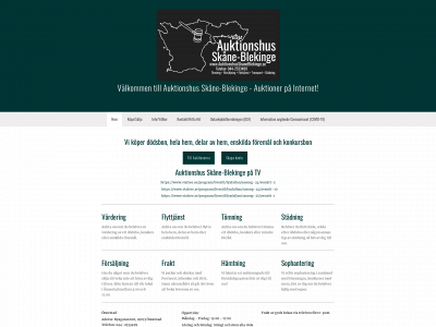 auktionshusskaneblekinge.se snapshot