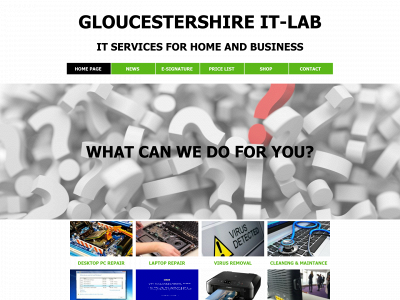 gloucestershireitlab.co.uk snapshot
