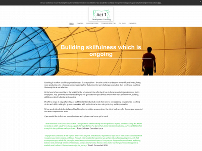 act1developmentcoaching.co.uk snapshot