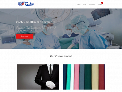 cortexgarments.com snapshot