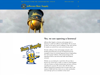 jeffersonbeersupply.com snapshot
