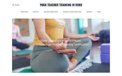 www.weareonerenoyogatraining.com snapshot