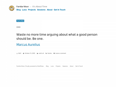familiarmoon.com snapshot
