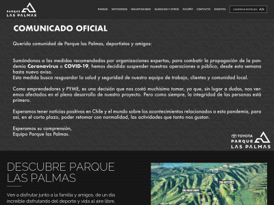 parquelaspalmas.cl snapshot