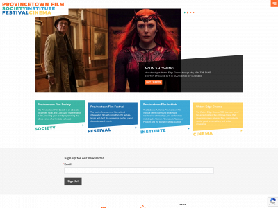 provincetownfilm.org snapshot