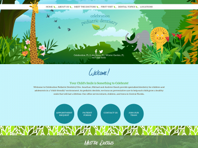 celebrationpediatricdentistry.com snapshot