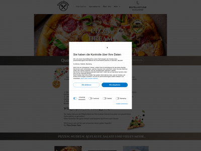 pizzadreamit.de snapshot