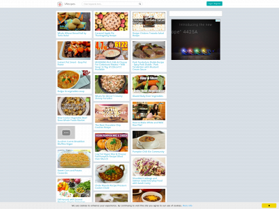 vrecipes.net snapshot