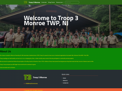 troop3monroe.org snapshot