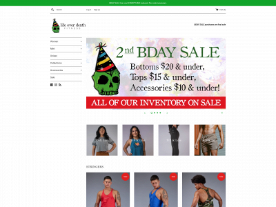 www.lifeoverdeathfitness.com snapshot