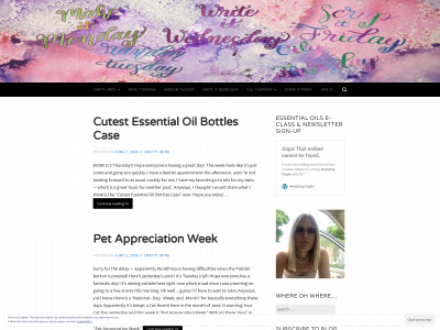 craftyjbird.com snapshot