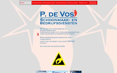 peterdevos.nl snapshot